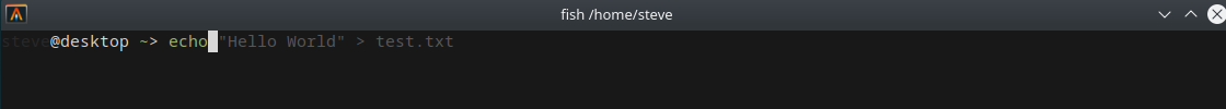 Autosuggestions with fish